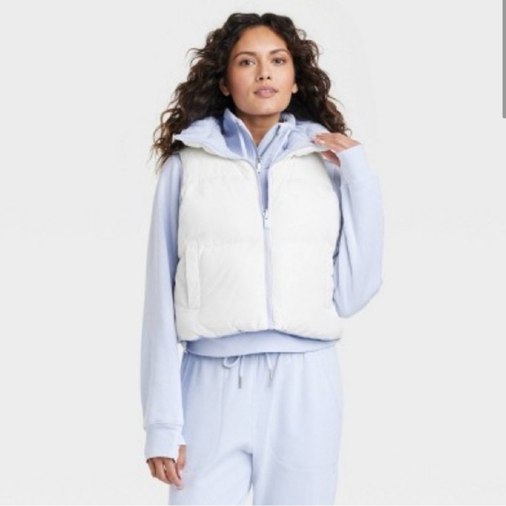 All in motion reversible puffer vest